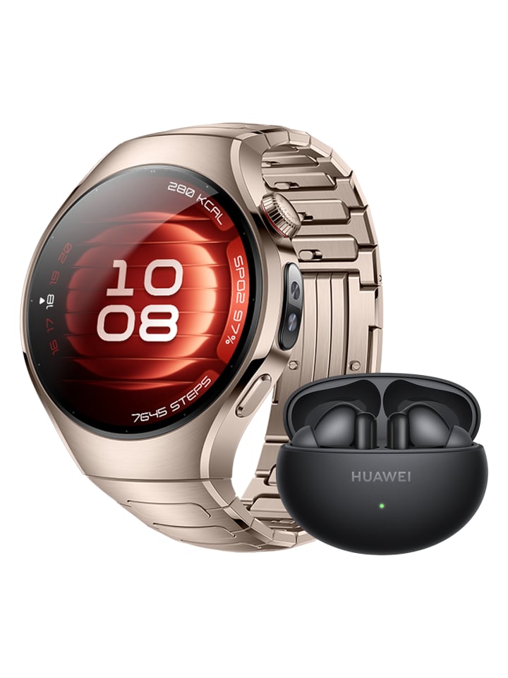 Huawei Smartwatch Watch 5 42mm Bundle in gold günstig kaufen onesize