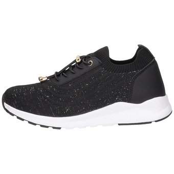 Barbarella Slip On Sneaker in schwarz