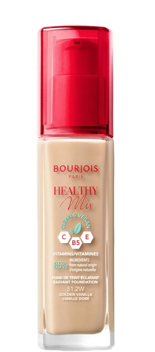 Bourjois Healthy Mix Clean & Vegan podloga za lice u nijansi 51.2 Golden Vanilla
