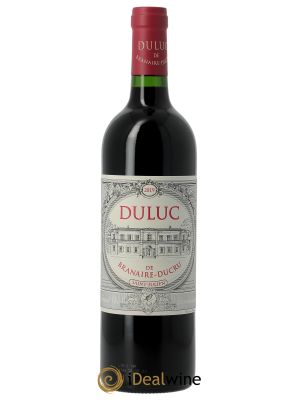 Duluc de Branaire Second Vin  2019 - Lot de 1 Bouteille