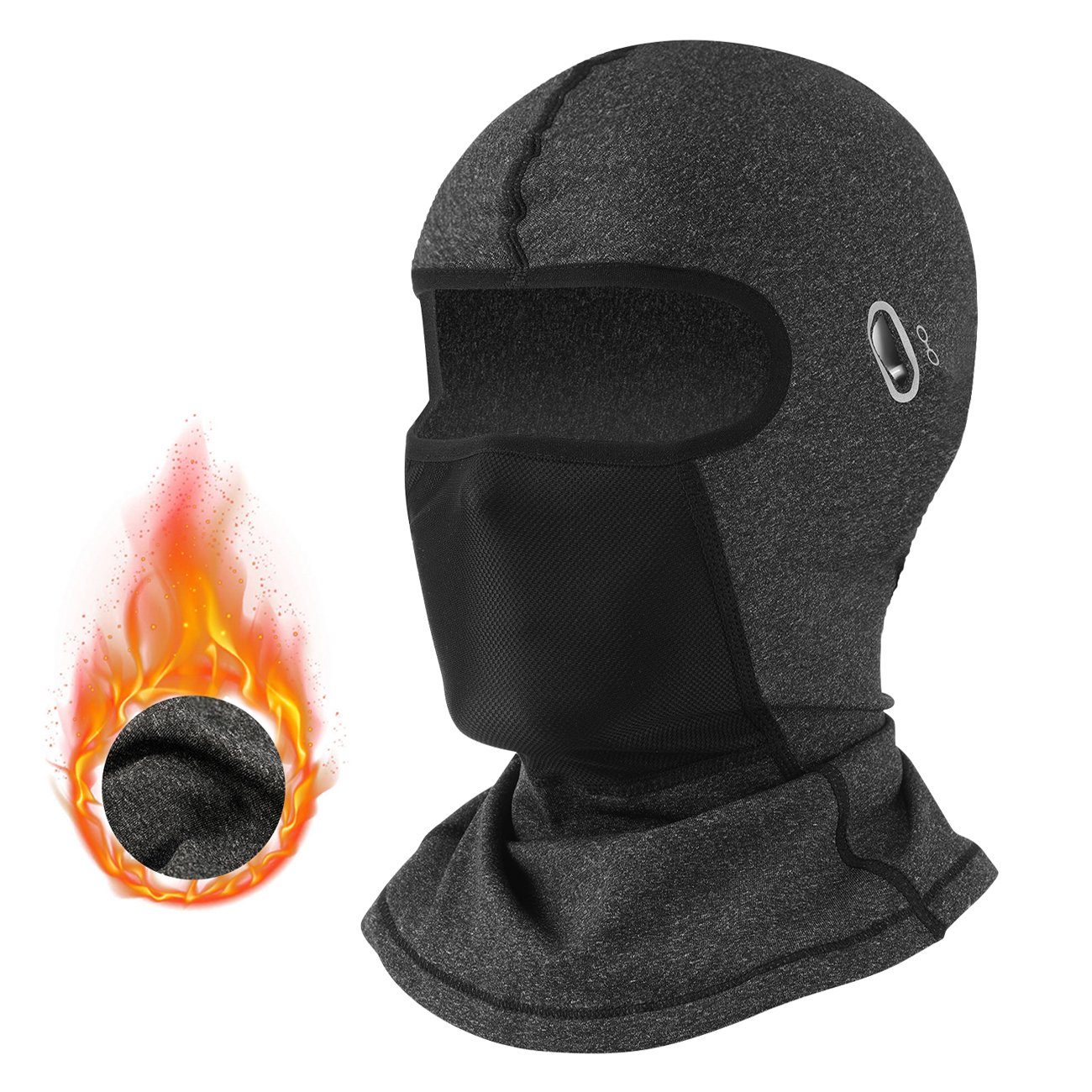 LETGOSPT Sturmhaube Fahren Winddicht Warm Gesichtshaube Einheitsgröße Herren/Damen (Herbst Winter Balaclava) für Outdoorsports Radfahren, Snowboarden, Skifahren, Motorrad