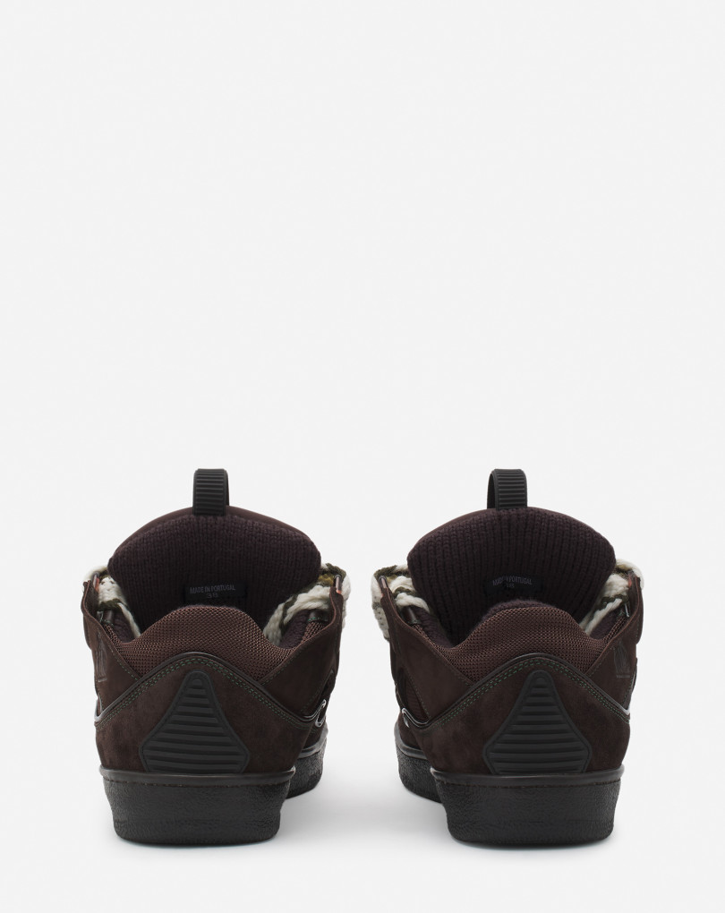 SNEAKERS CURB EN CUIR