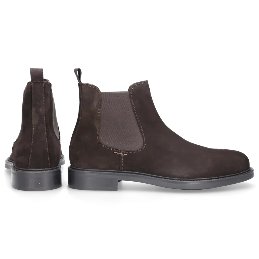 EN AVANT - Chelsea Boots 206-12 Veloursleder - braun