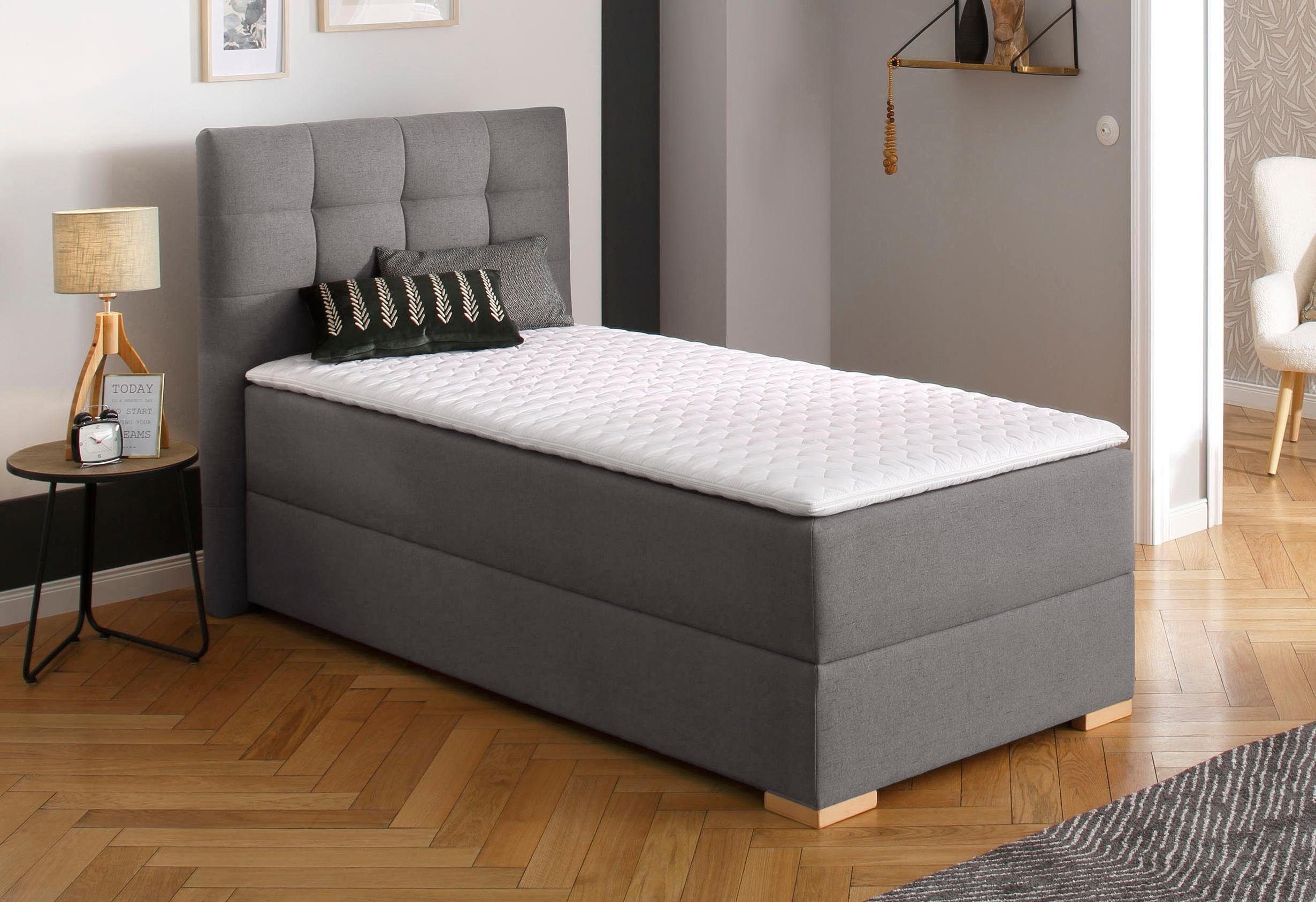 Home affaire Boxbett Olivet, in 4 Farben, 4 Breiten, 2 Matratzenarten, auch in Überlänge 220 cm
