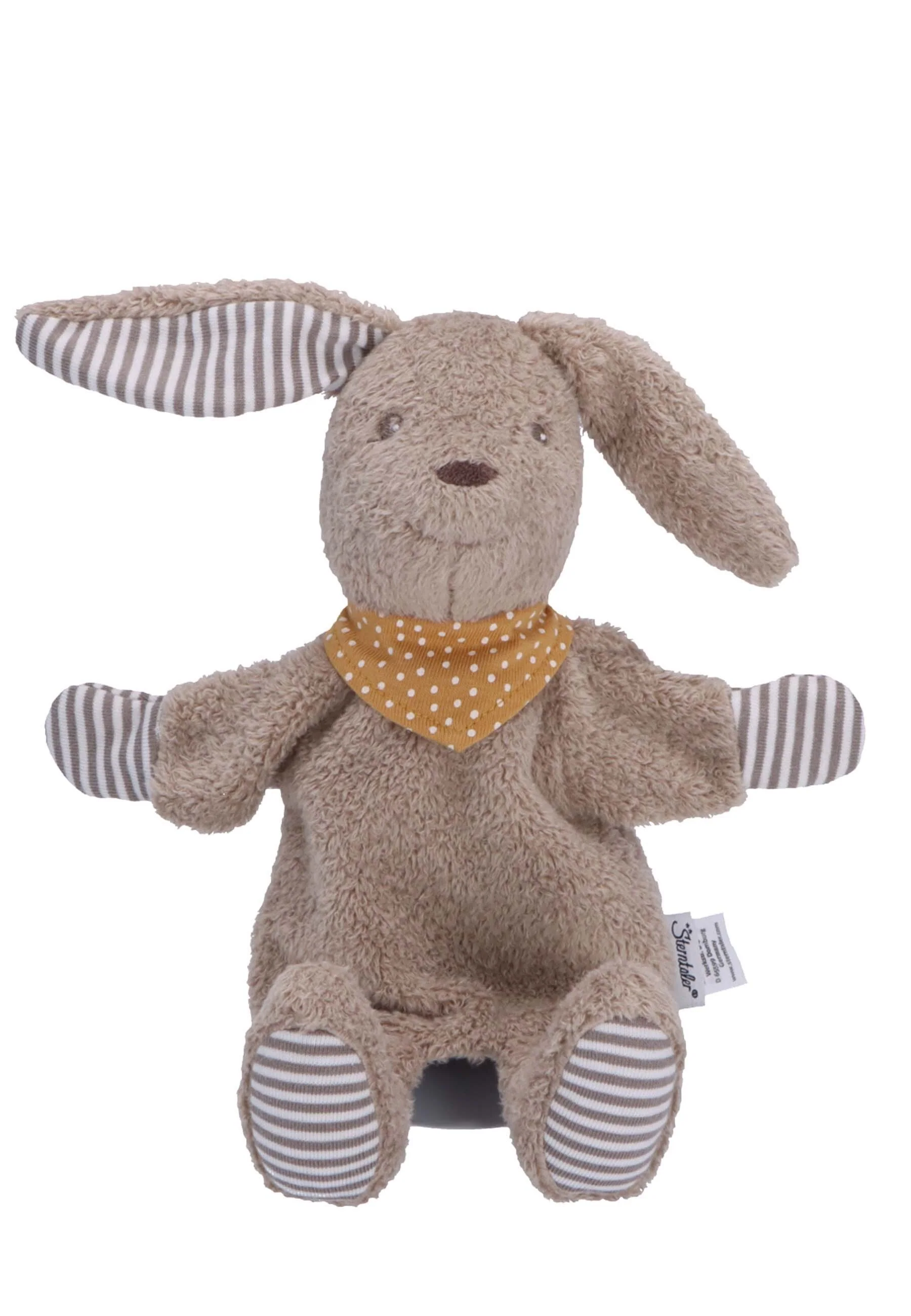 Kinder Handpuppe Hase Happy in Braun