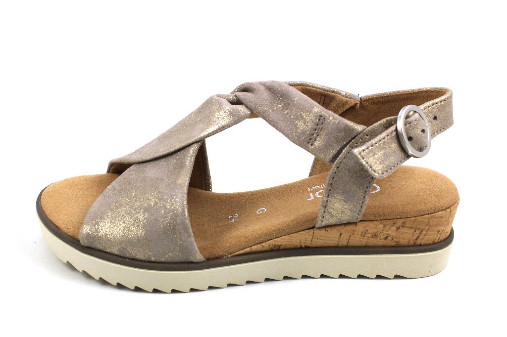 GABOR Klassische Sandalen grau