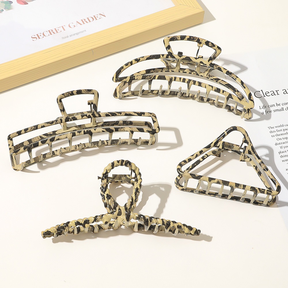 Metalna kopča za kosu SOHO Leopard