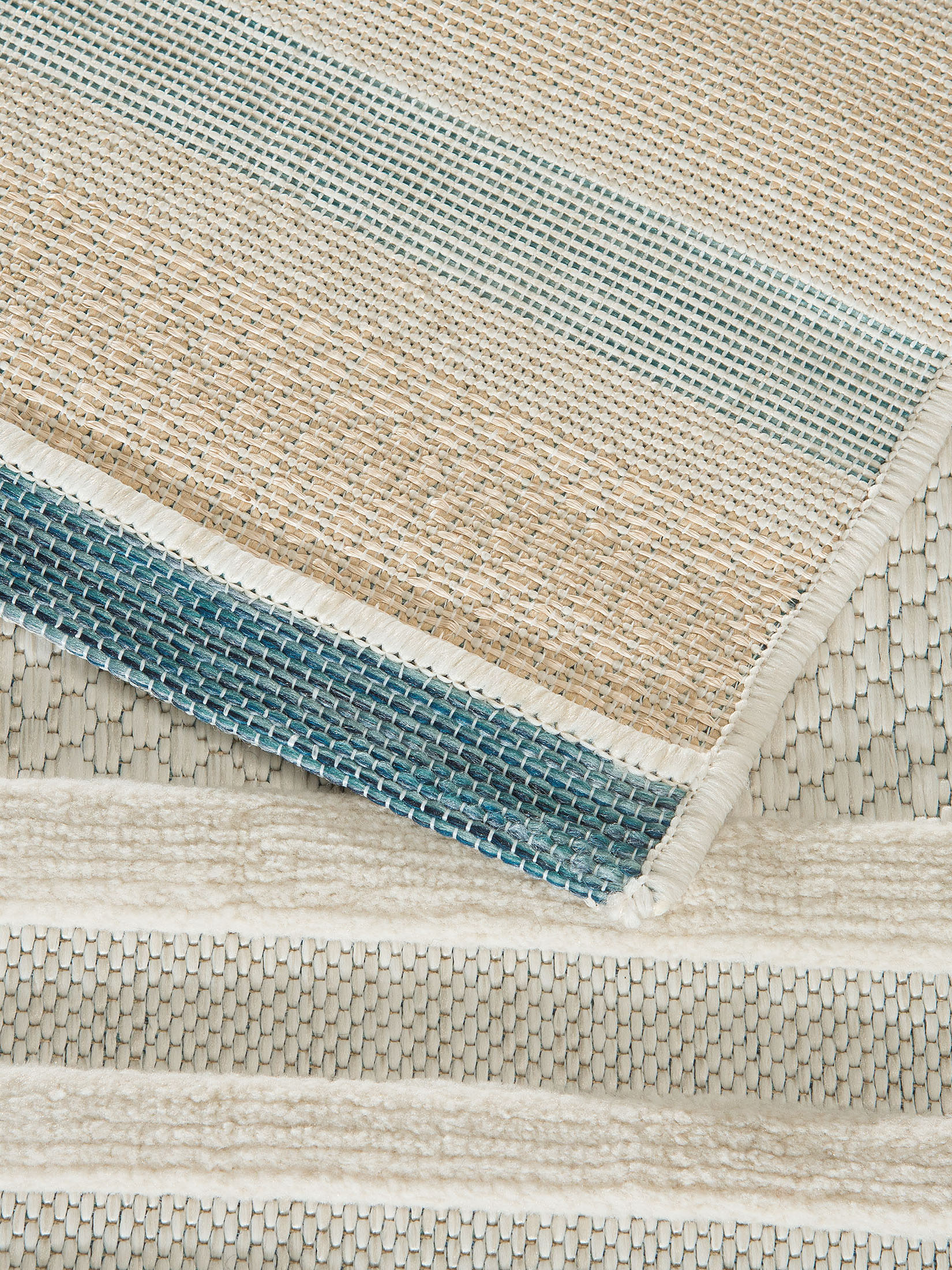 Hovetorp Outdoor-Teppich, Blau