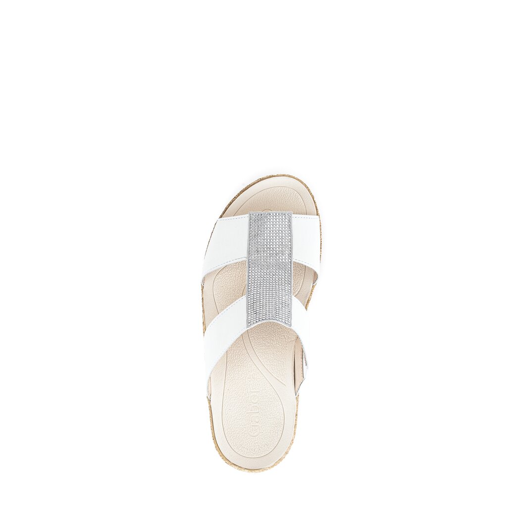 Gabor fashion Pantolette weiß