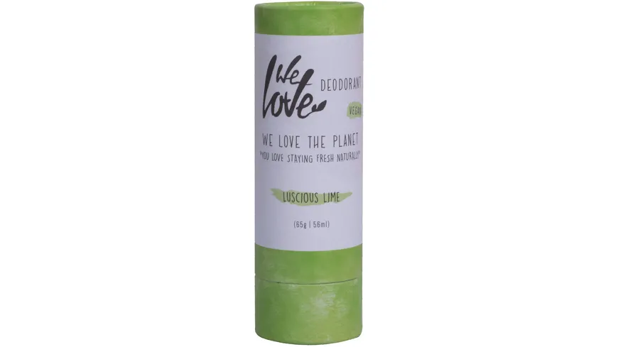 WE LOVE THE PLANET Natürlicher Deo-Stick - Luscious Lime 65 g