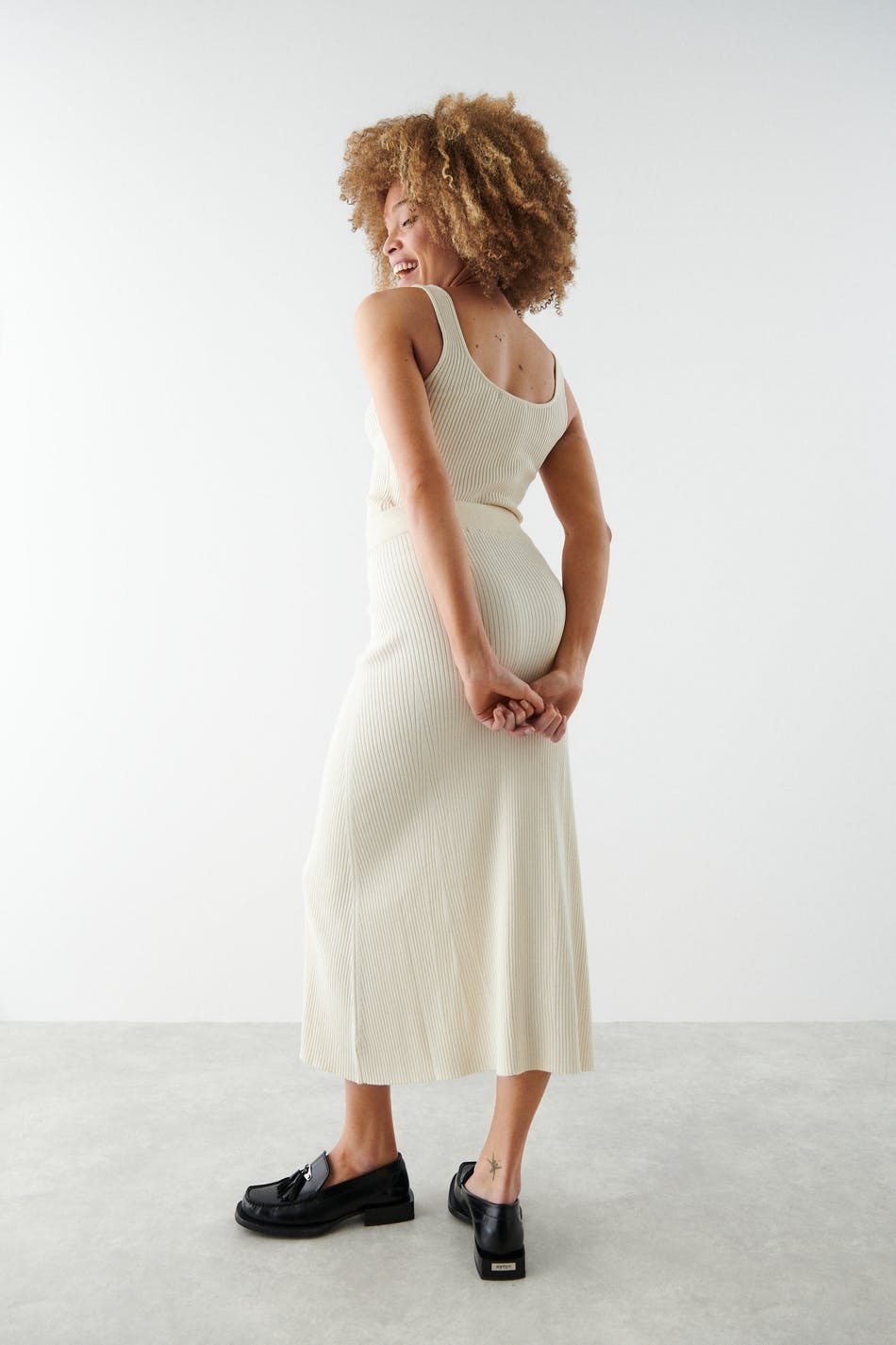 Ines knitted skirt