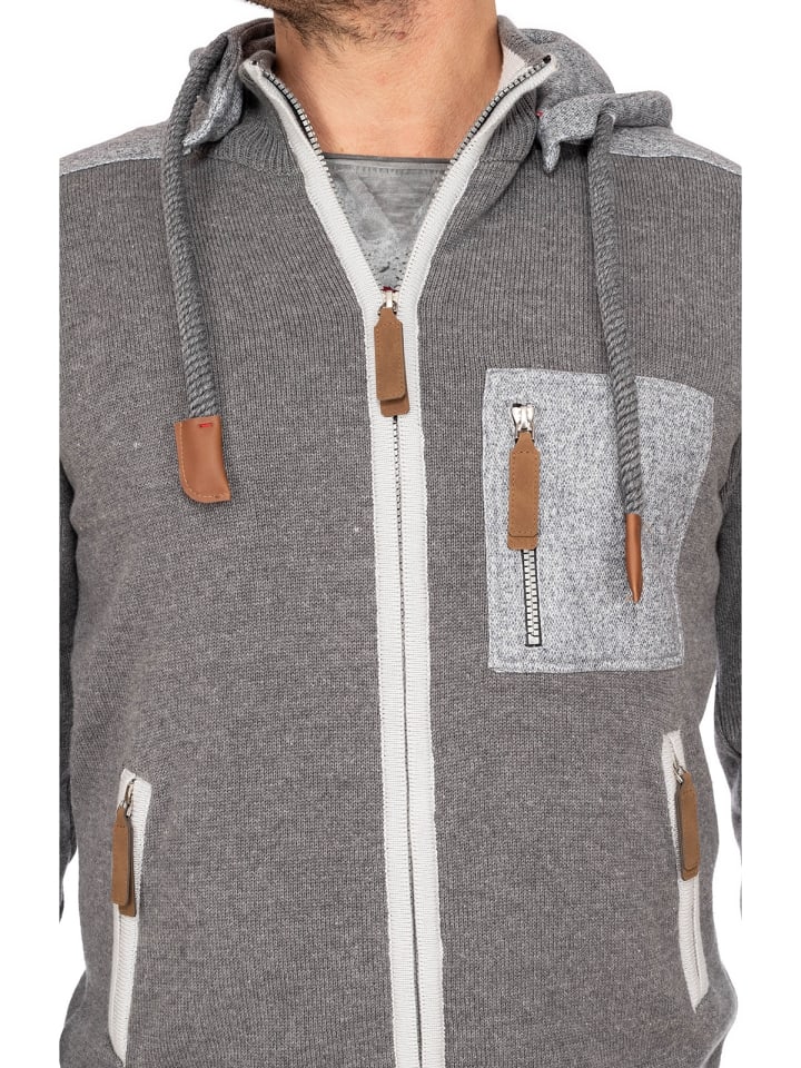 Almgwand Strickjacke GIPFELALM in anthrazit günstig kaufen