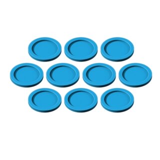 Skill and Squad Marker - 25mm Azure Blue (10)