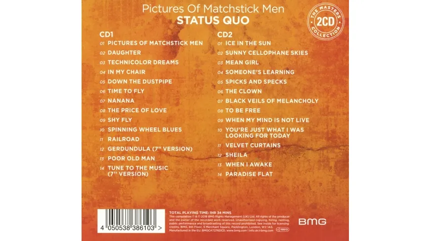 Pictures of Matchstick Men (The Masters Collection Digipak