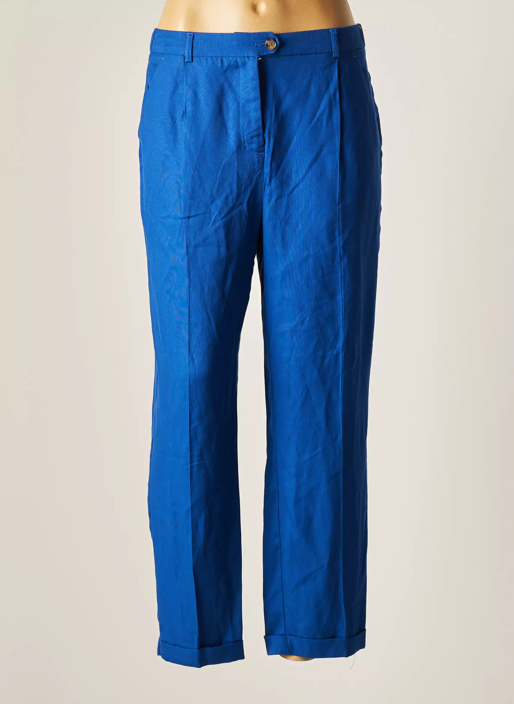 Vero Moda Pantalons Chino Femme couleur bleu