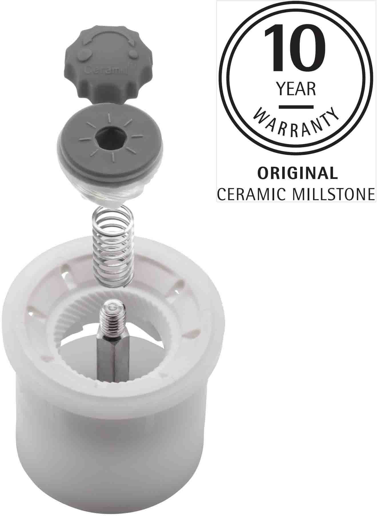 WMF Gewürzmühle Ceramill Nature manuell, (2 Stück), unbefüllt