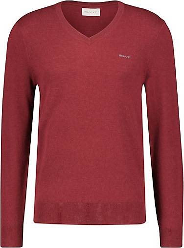 GANT Herren Strickpullover mit Schurwolle EXTRAFINE