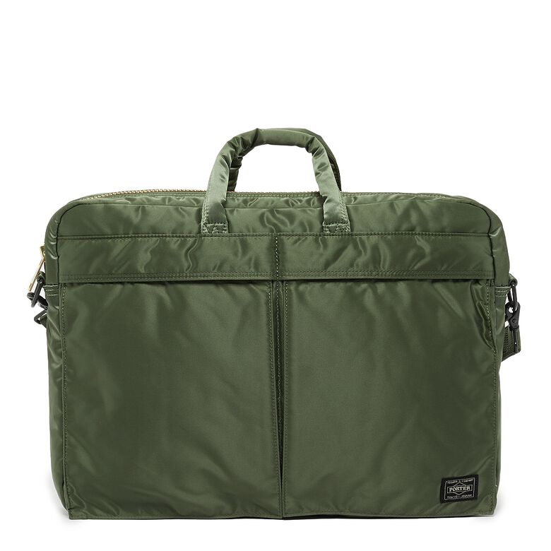 Porter-Yoshida Kaban Tanker 2Way Briefcase sage green