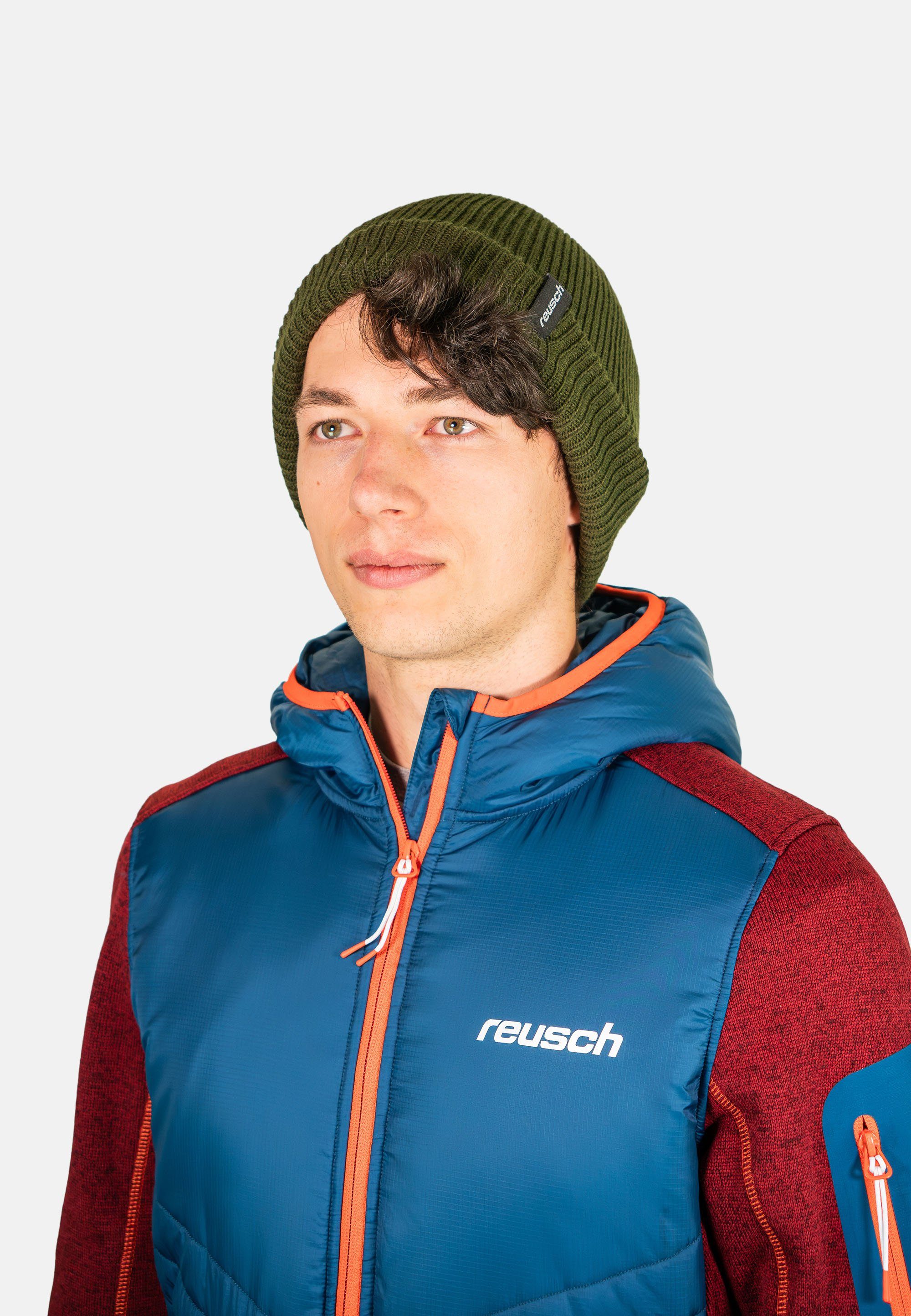 Reusch Beanie Eddie mit dezentem Marken-Label
