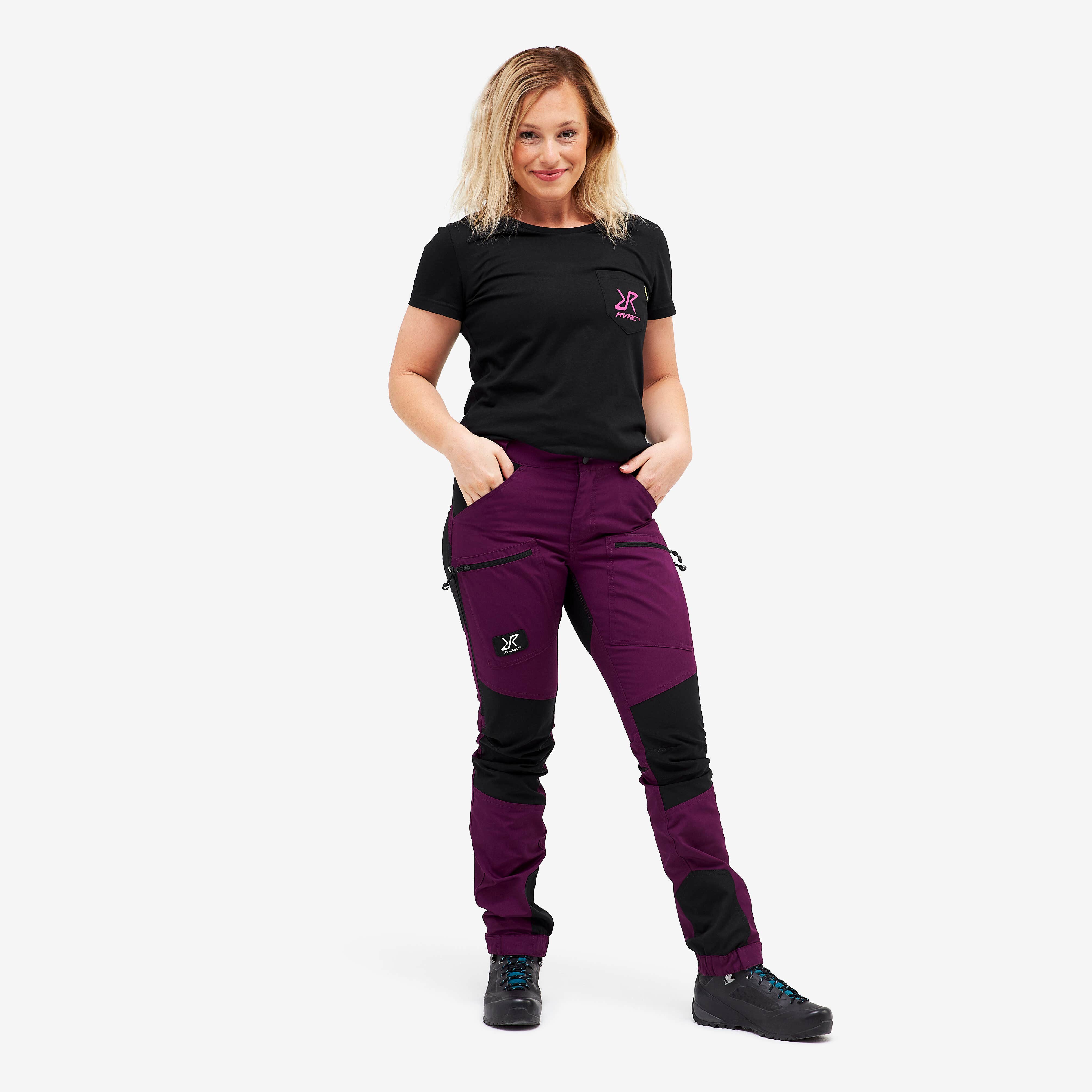 Nordwand Pro Pants Femme Purple Rain