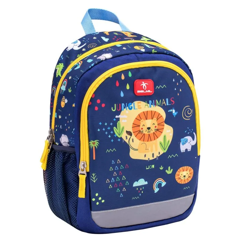 Belmil Kiddy Plus Kindergartenrucksack - Little Jungle