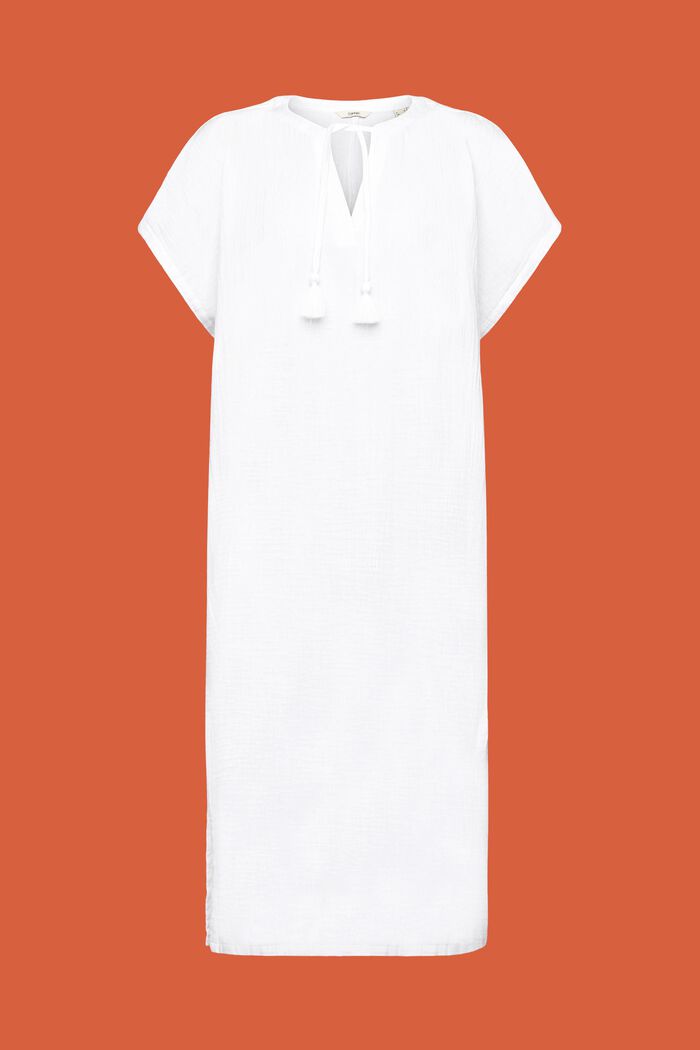 Tunika-Strandkleid, 100% Baumwolle