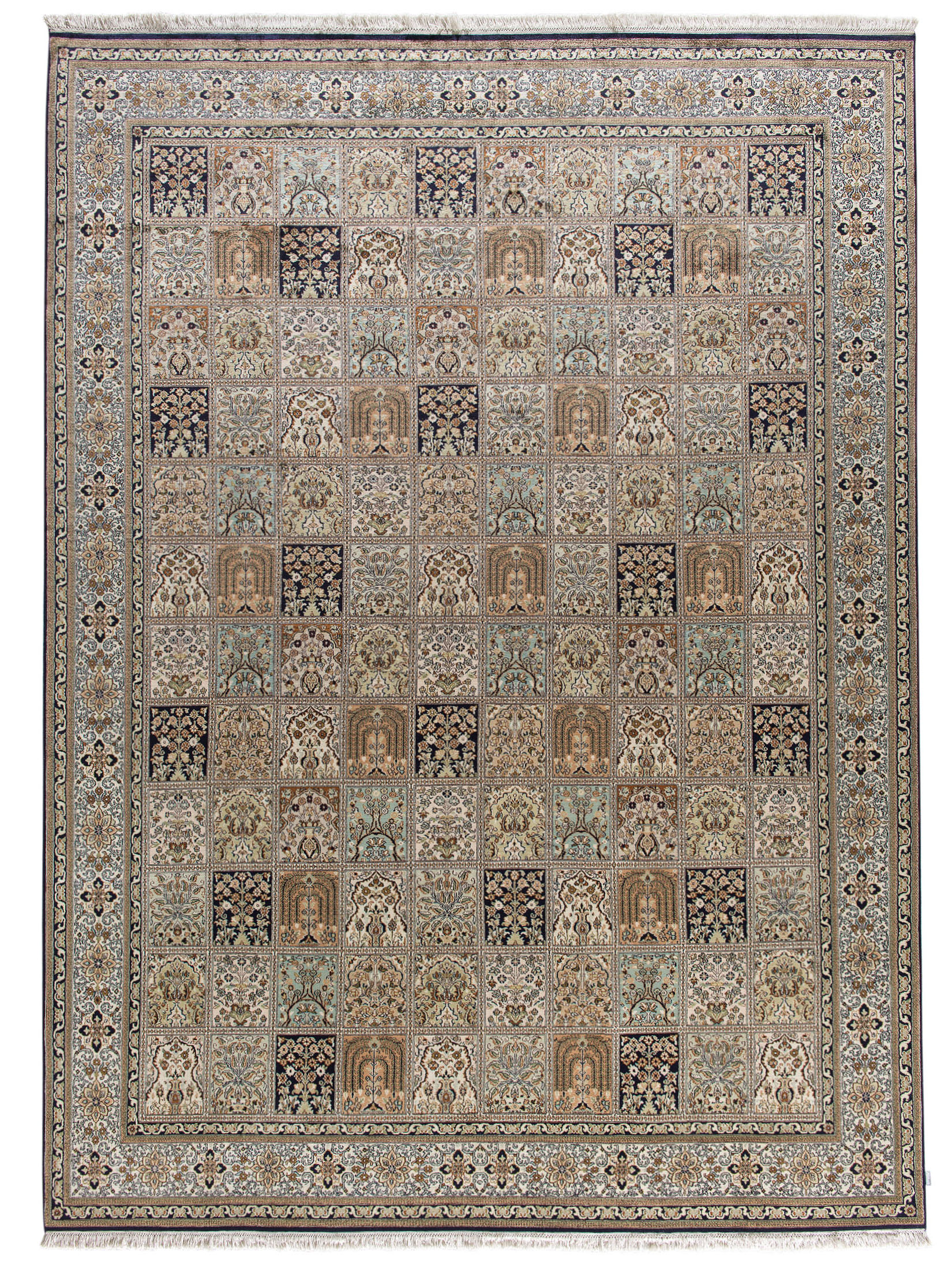 Kaschmir Seide 18/18 ca. 244 x 335 cm, Unikat / Einzelstück