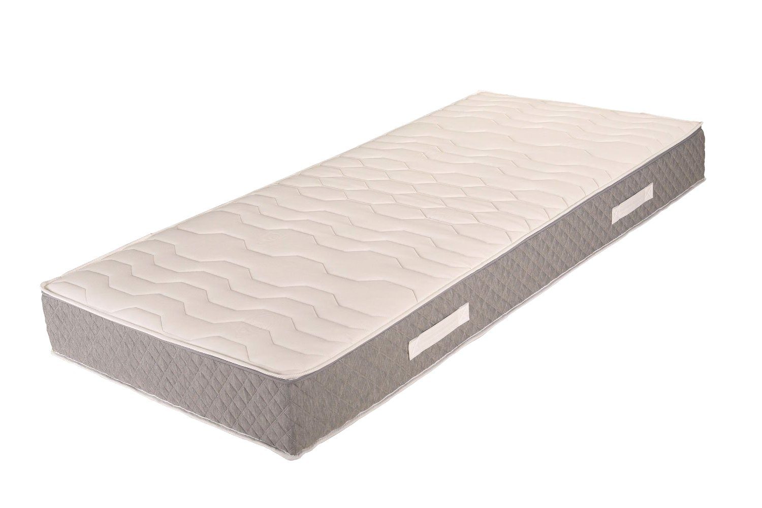 Taschenfederkernmatratze, mein-schlafcenter, 22 cm hoch, (1-tlg), Wendematratze H2, H3, 1000 Taschenfedern, 7 Liegezonen