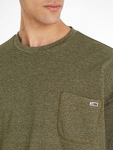 TOMMY-JEANS Herren Longsleeve TJM RLX WAFFLE SNIT TEE