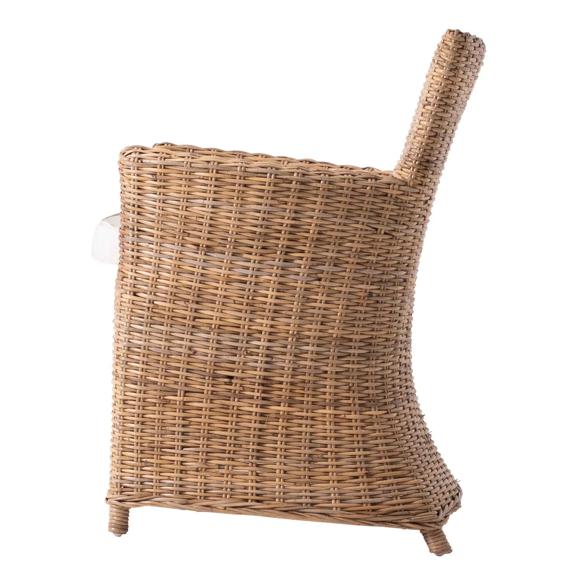 Novasolo Rattanstuhl Wickerworks (2er-Set Stühle, 2 St), Niedrige Rückenlehne, Bishop, Bishop Esszimmerstuhl (2er-Set)