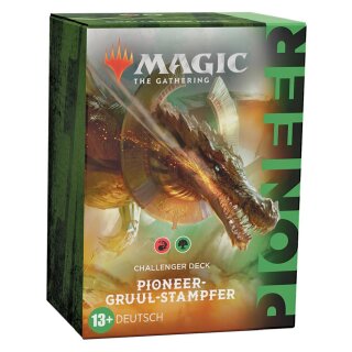 Magic the Gathering: Pioneer Challenger Deck 2022 - Gruul Stampfer (DE)