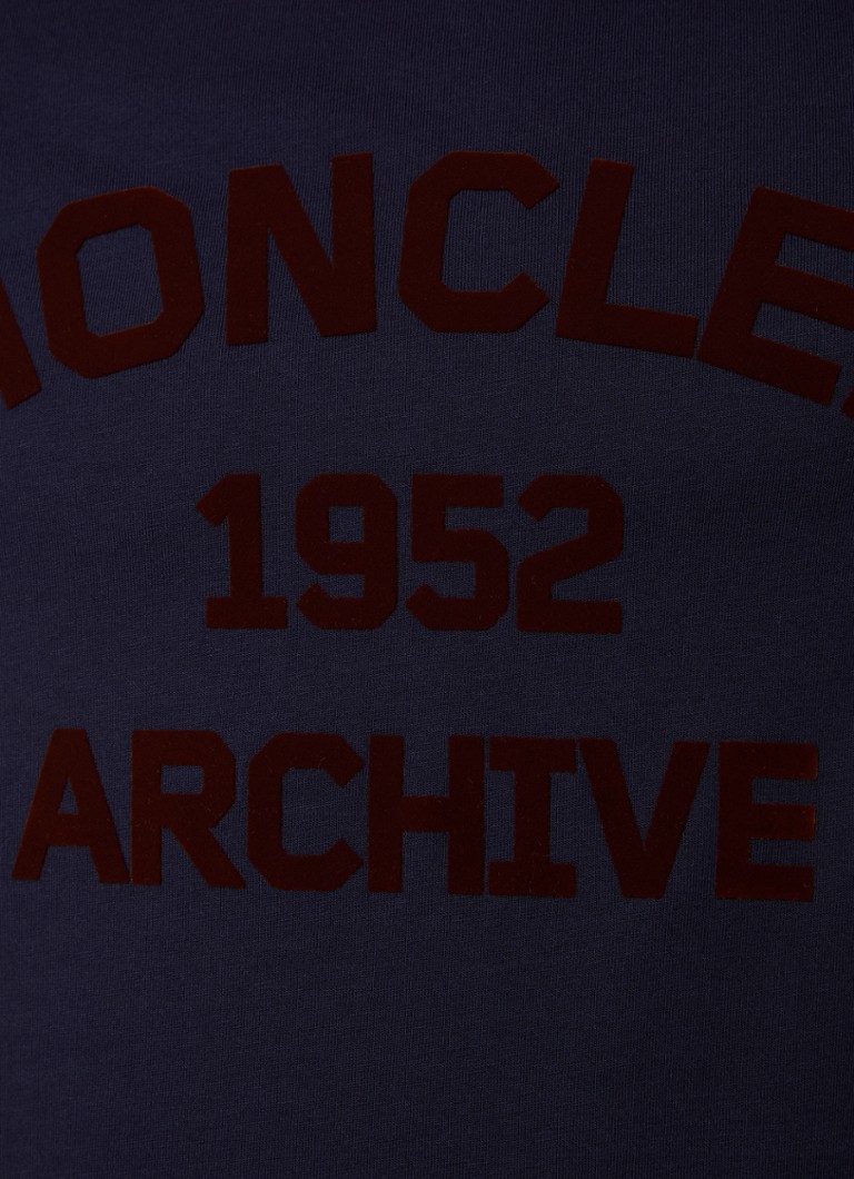 Tricou Moncler cu imprimeu plușat