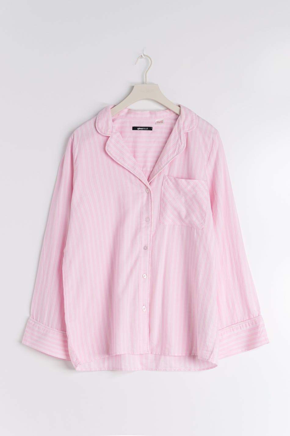 Flannel pyjamas shirt