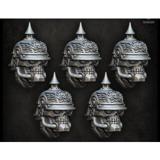 Prussian Reapers Heads (5)
