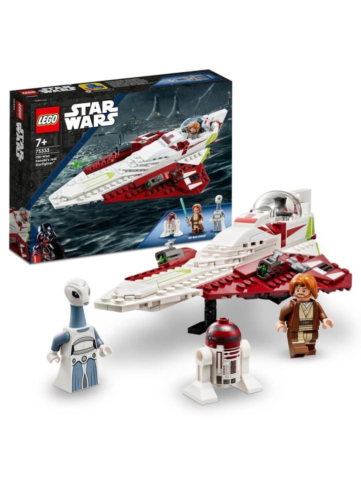 LEGO Star Wars Obi-Wan Kenobis Jedi Starfighter in Mehrfarbig ab 7 Jahre günstig kaufen onesize