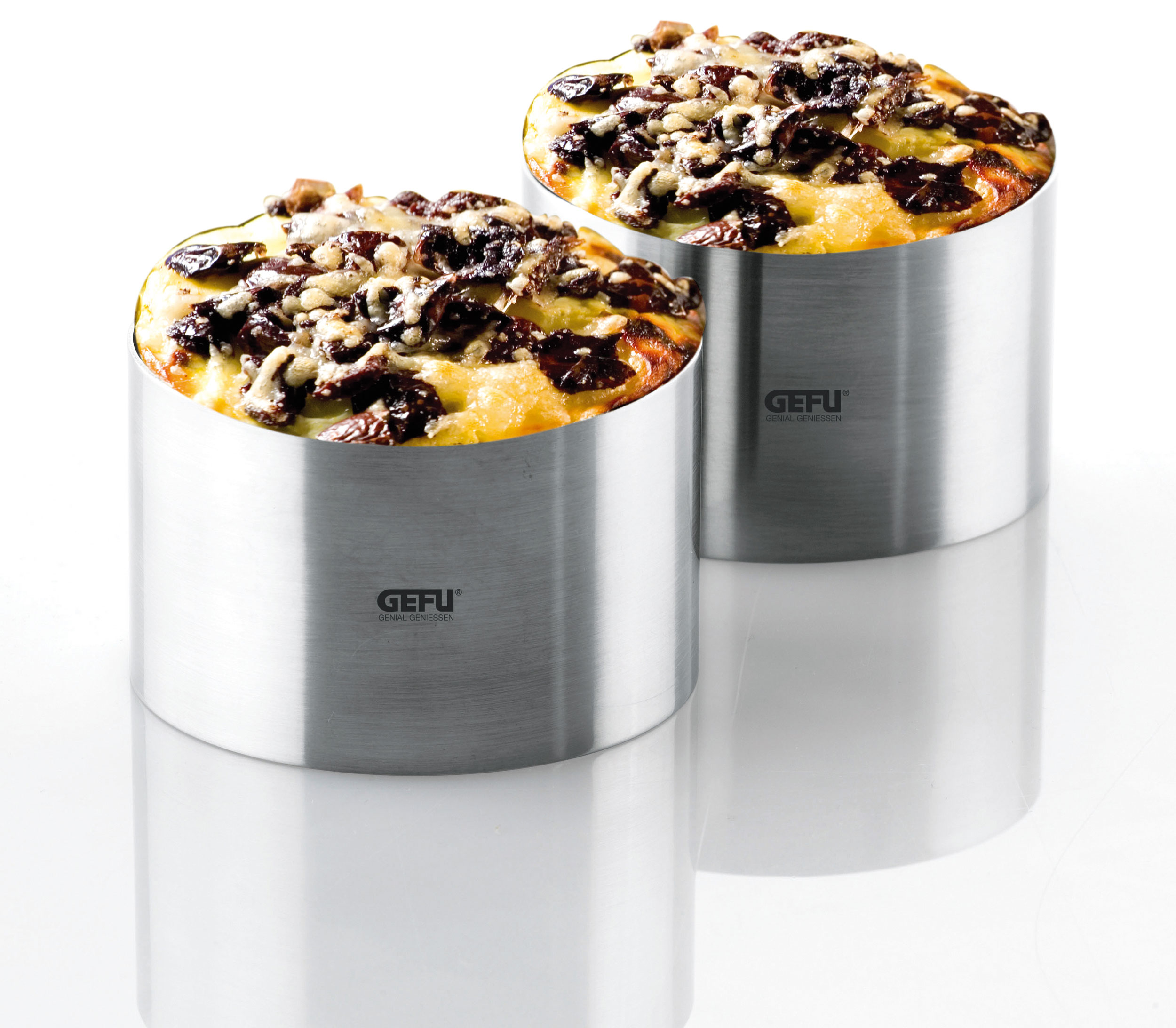 Gefu2er Dessert-/Vorspeisenringe
