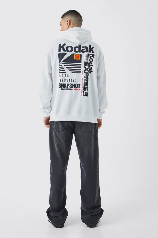 Oversize Hoodie mit lizenziertem Kodak Print
