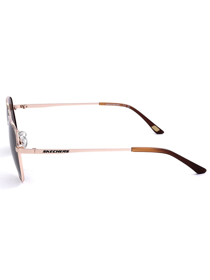 Skechers Kinder-Sonnenbrille in Roségold/ Braun günstig kaufen 52
