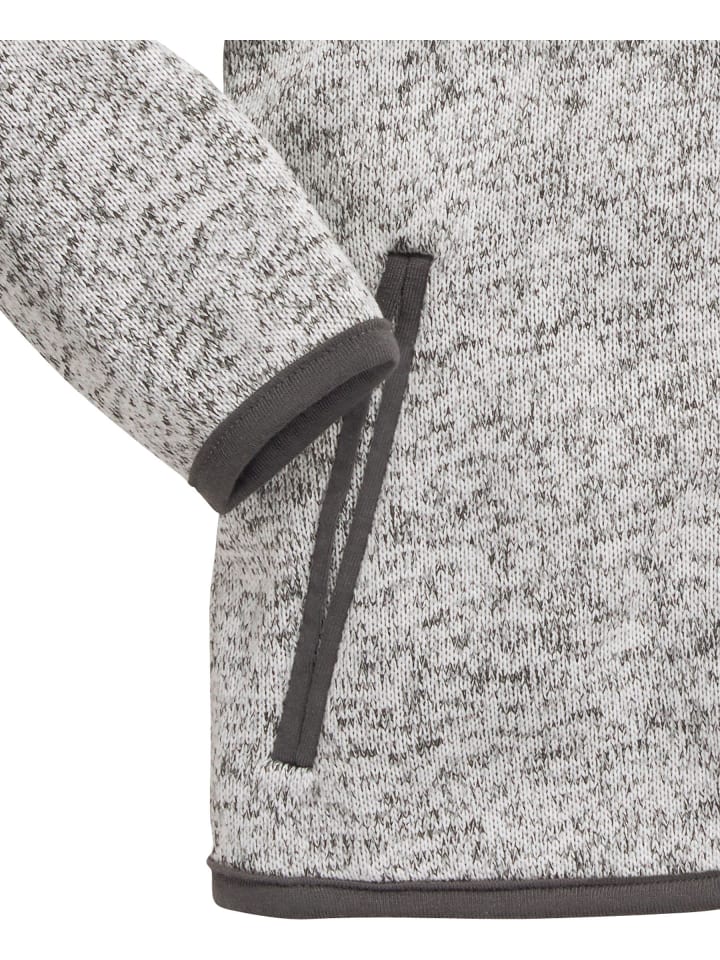 Playshoes Strickfleece-Jacke in Grau günstig kaufen