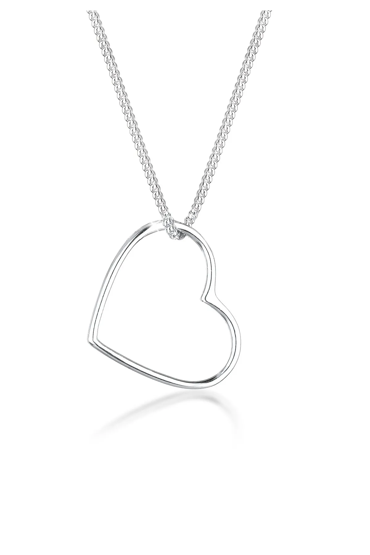 ELLI  Halskette Herz Liebe Filigran Anhänger 925 Sterling Silber