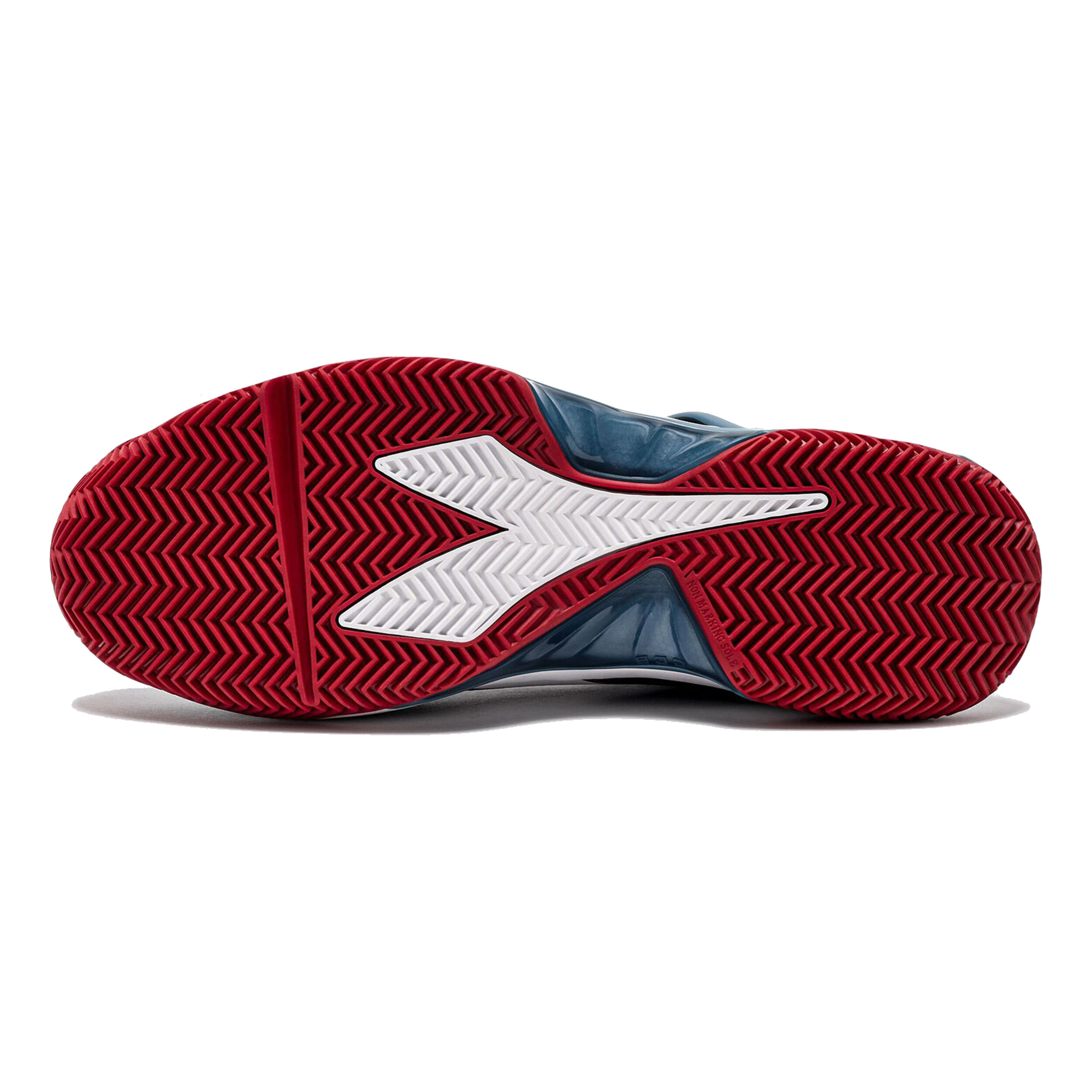 B.Icon 2 Sandplatzschuh Herren - Petrol, Rot