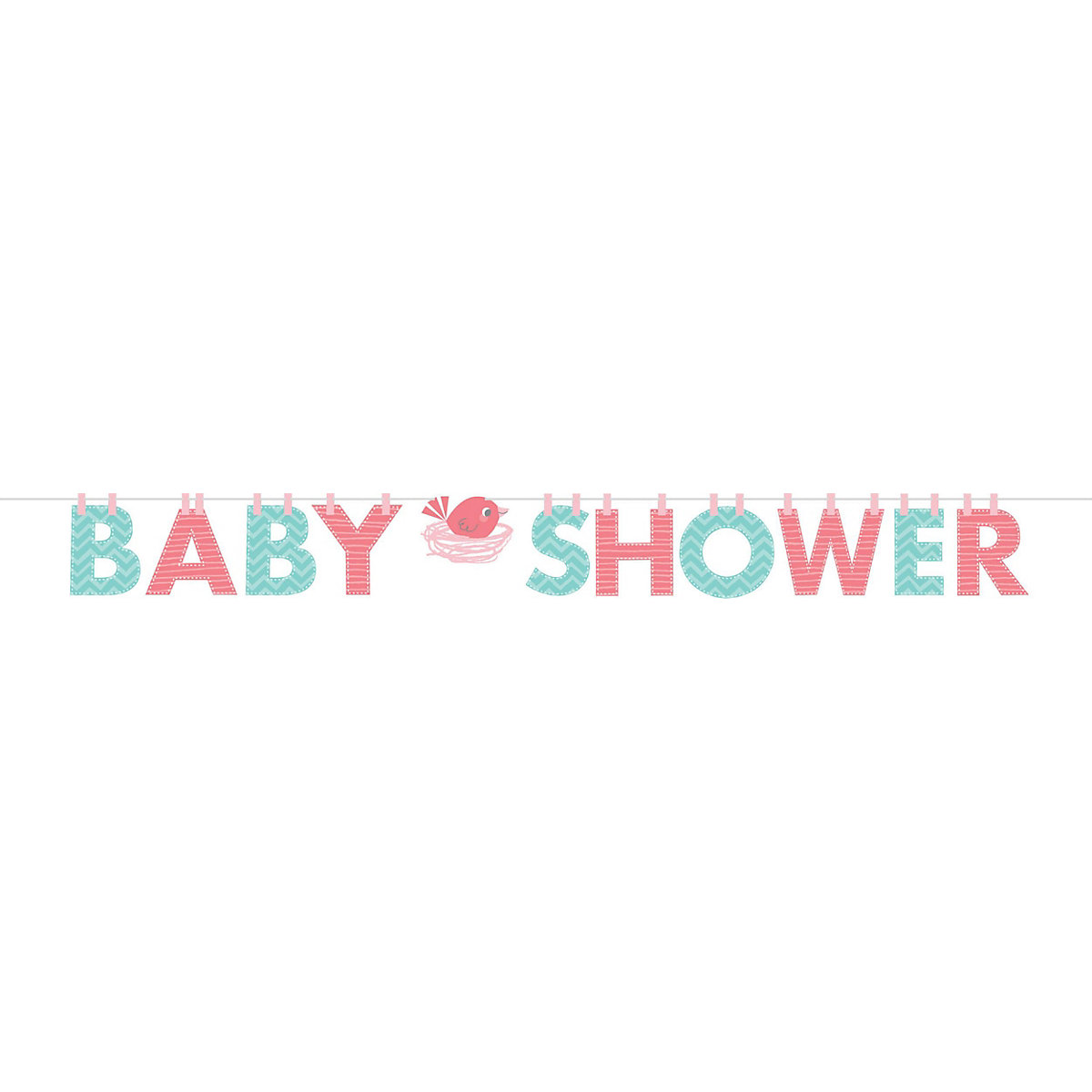 Girlande Baby Shower, 1,70 m