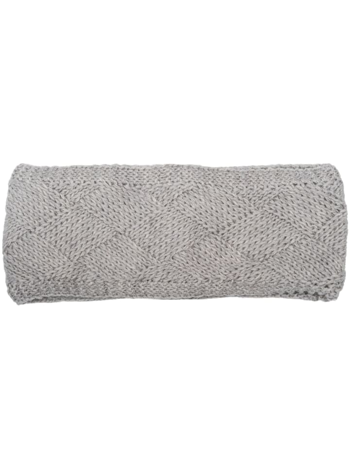 styleBREAKER Strick Stirnband in Hellgrau günstig kaufen onesize
