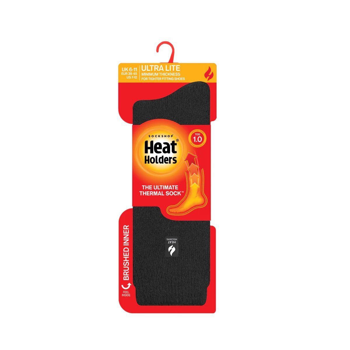 Heat Holders Thermosocken Ultra Lite Schwarz