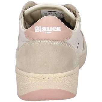 Blauer USA Sneaker in weiß
