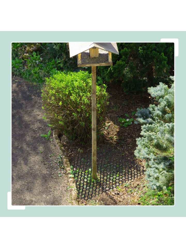 relaxdays 6 x Dornengitter in Schwarz - (B)49 x (T)14 cm günstig kaufen onesize