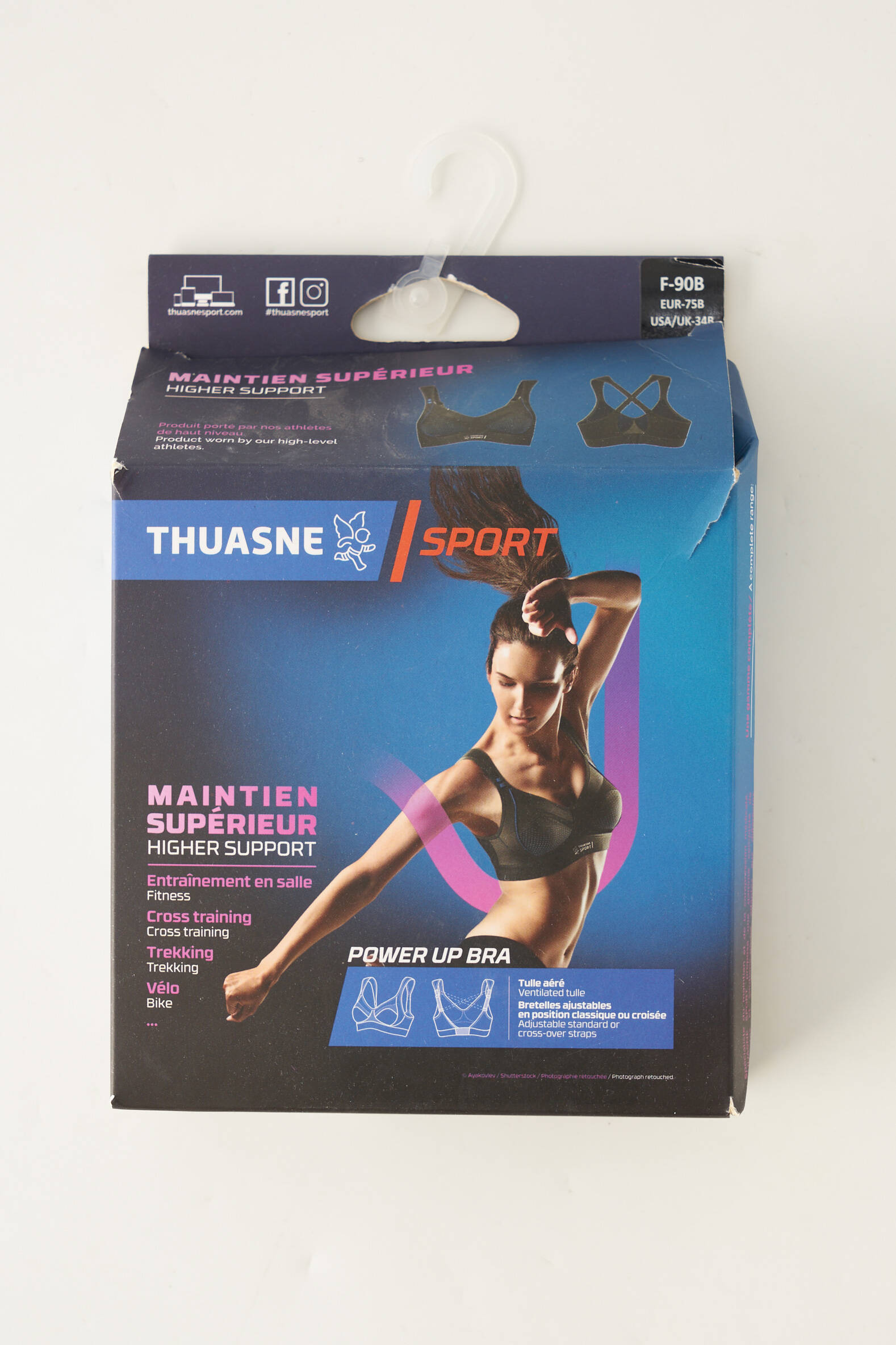 Thuasne Sport Soutien Gorges Femme couleur noir