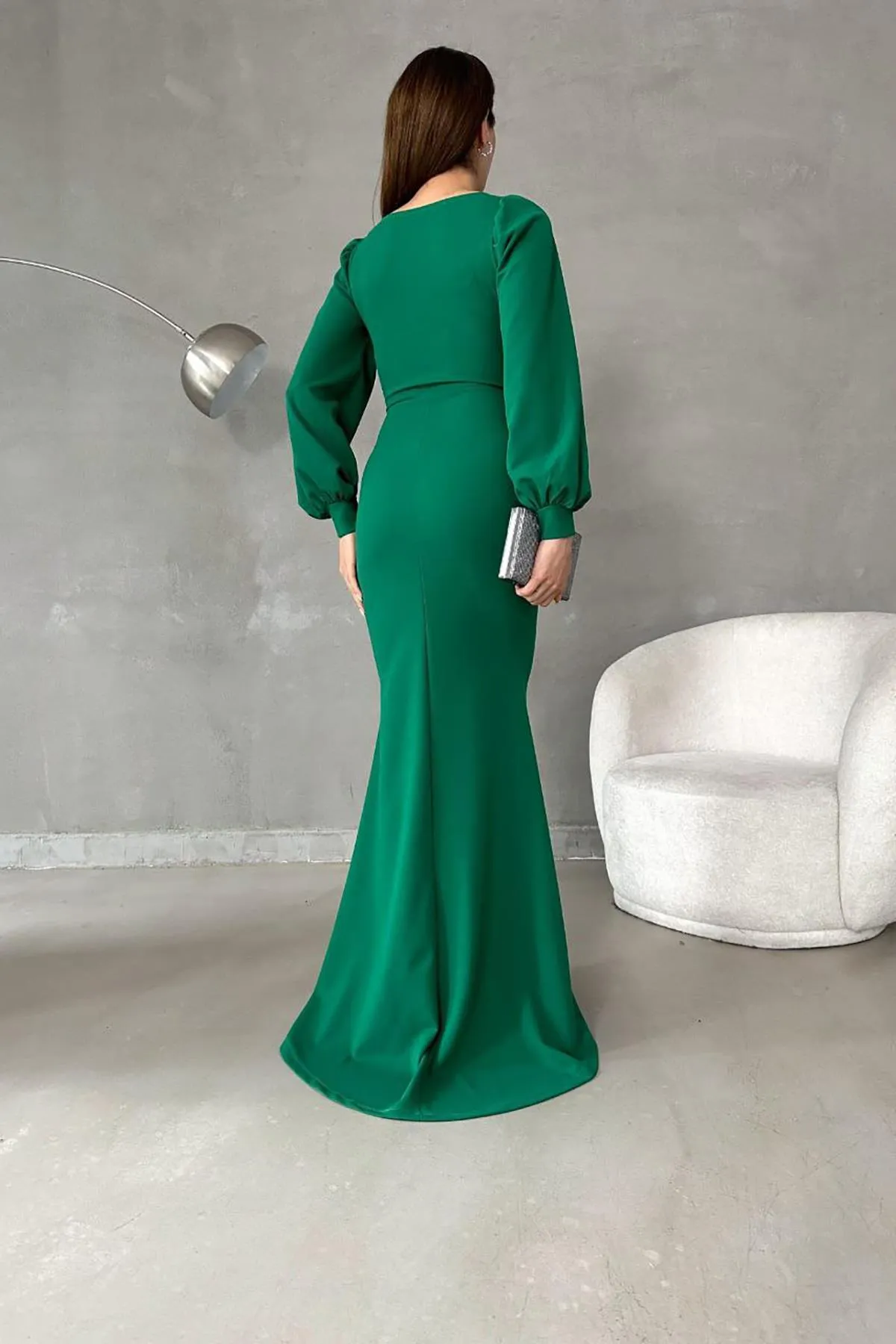 Deafox  Kleid - Grün - A-Linie