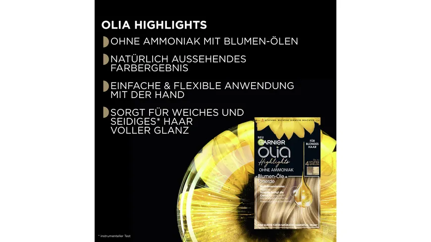 Garnier Olia Highlights für blondes Haar