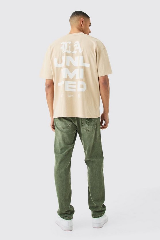 Oversize T-Shirt mit Unlimited-Print